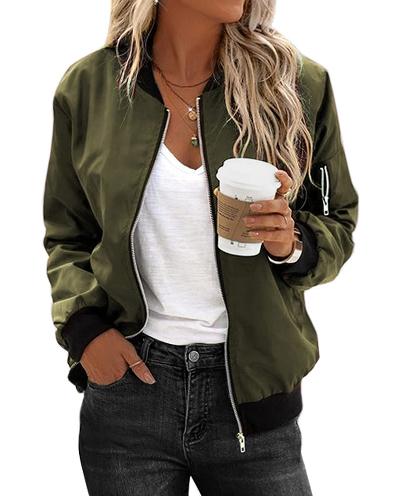 Classic Bomber Jacket - Felicity