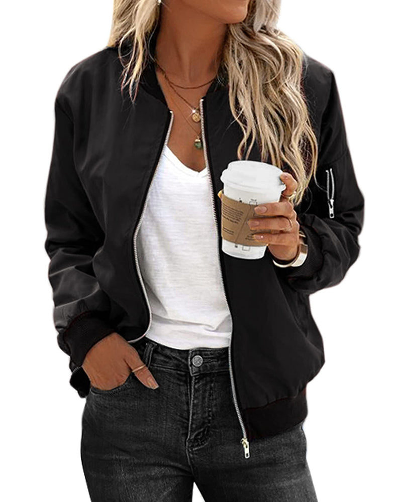 Classic Bomber Jacket - Felicity