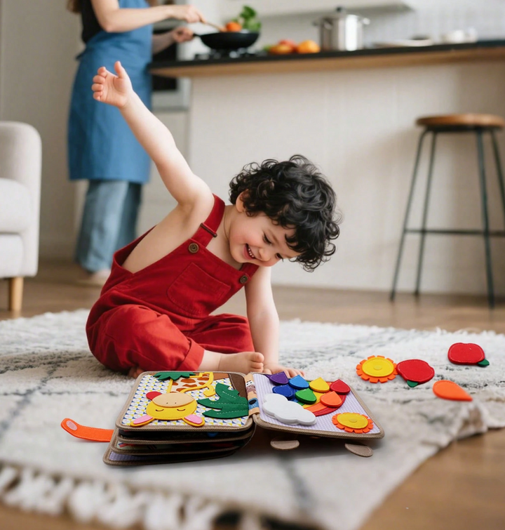 Montessori Busy Book – Learning Through Play