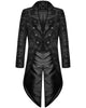 Men's Gothic Jacket with Brocade Design - Victor