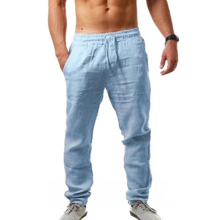 Airy Linen Trousers for Men - Noah