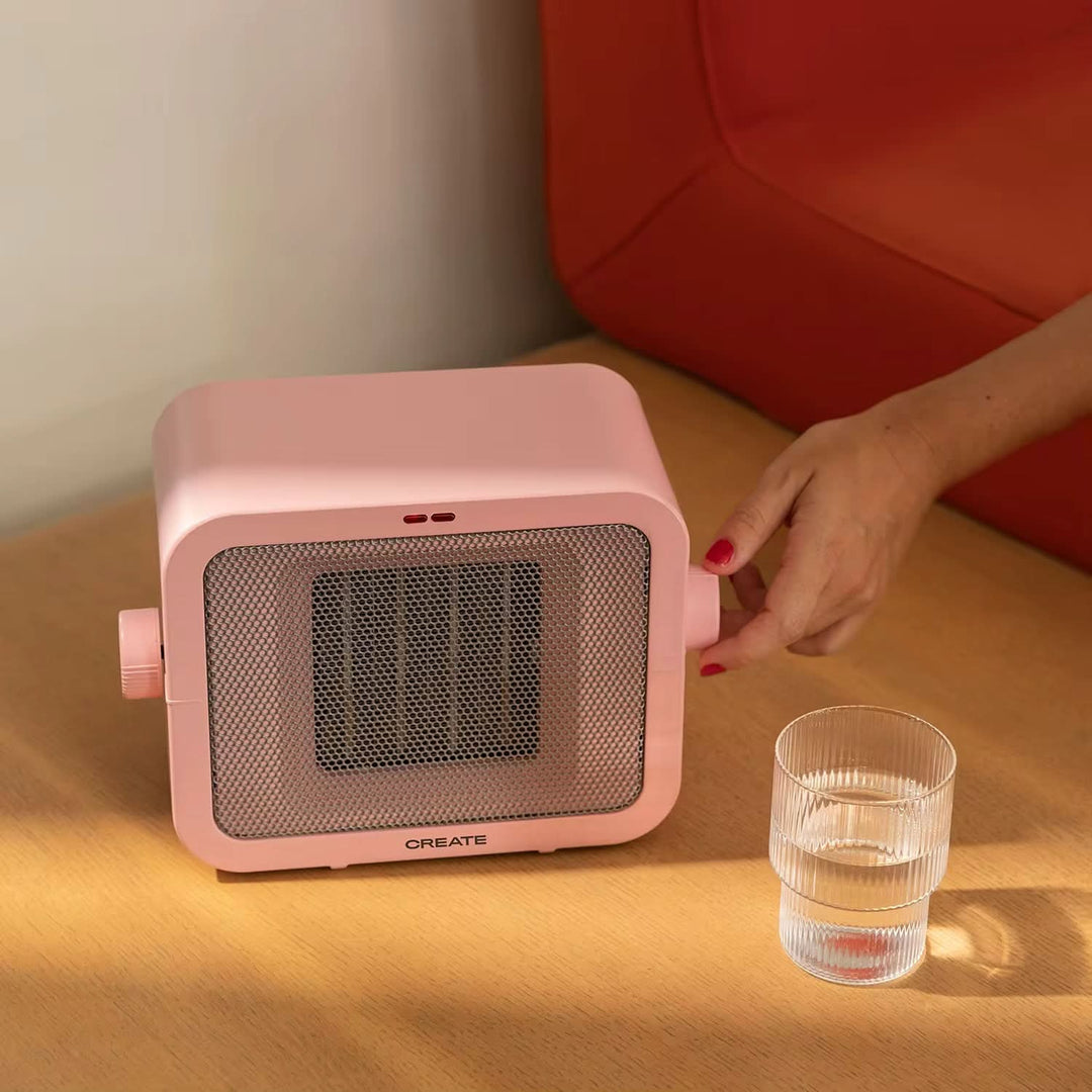 1500 W ceramic fan heater with overheating protection