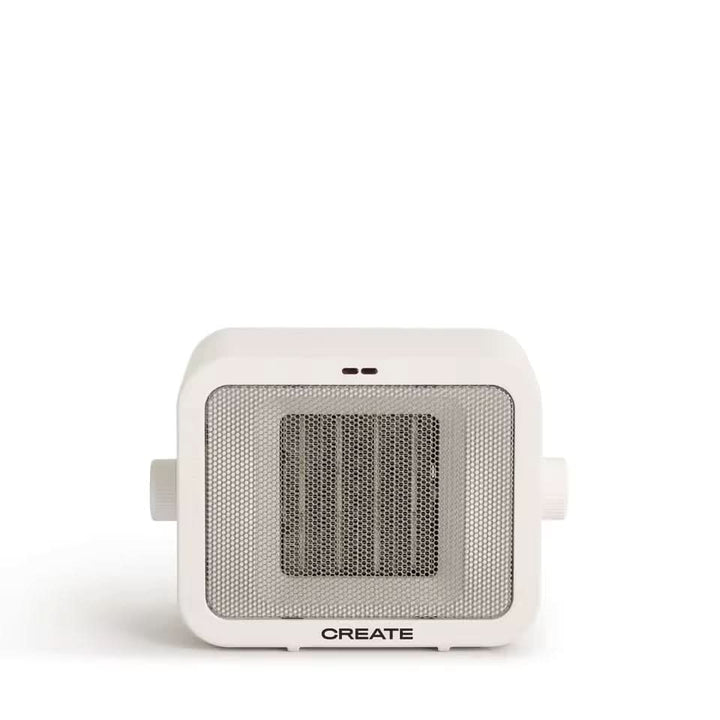 1500 W ceramic fan heater with overheating protection
