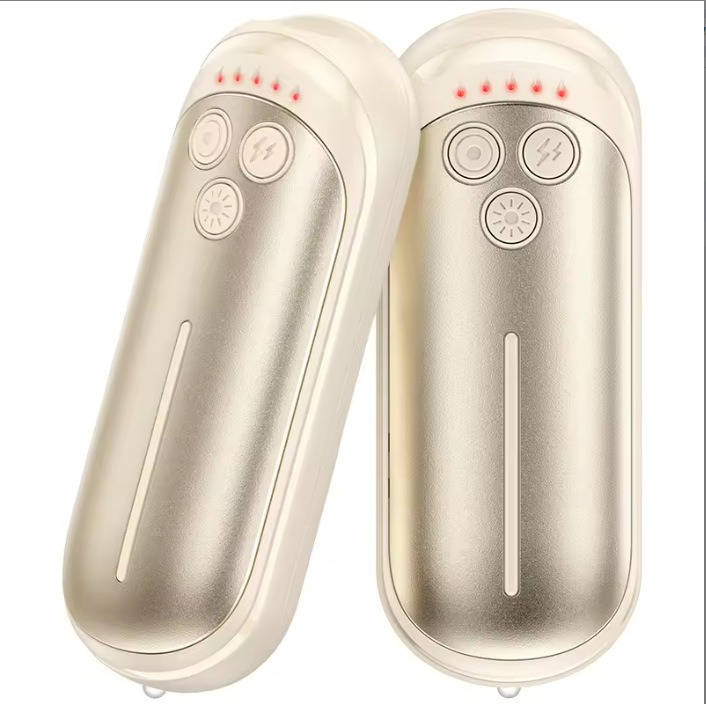 Electric hand warmer 2-pack with 6000 mAh and 5 heat settings