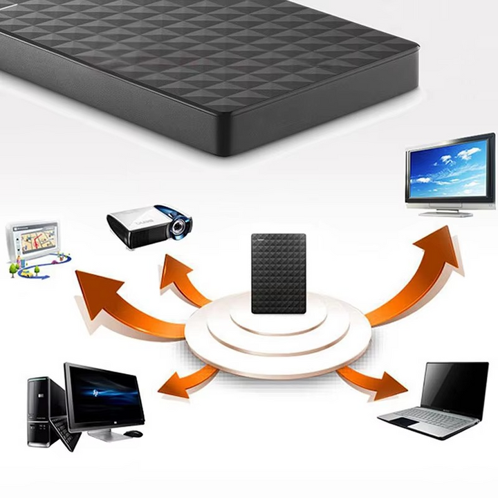 Portable 8 TB Storage for Laptop and PC