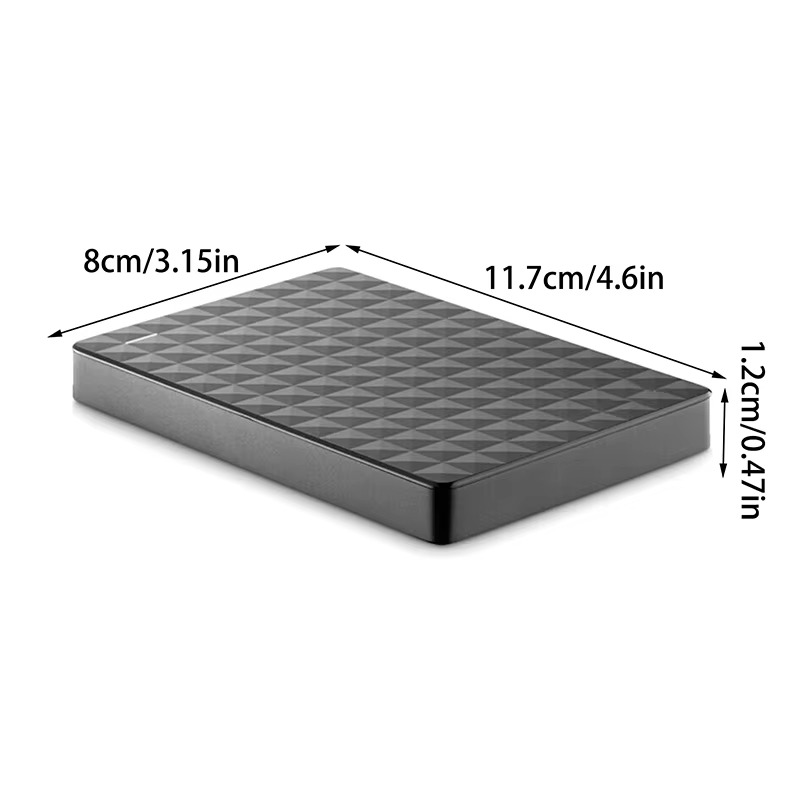 Portable 8 TB Storage for Laptop and PC