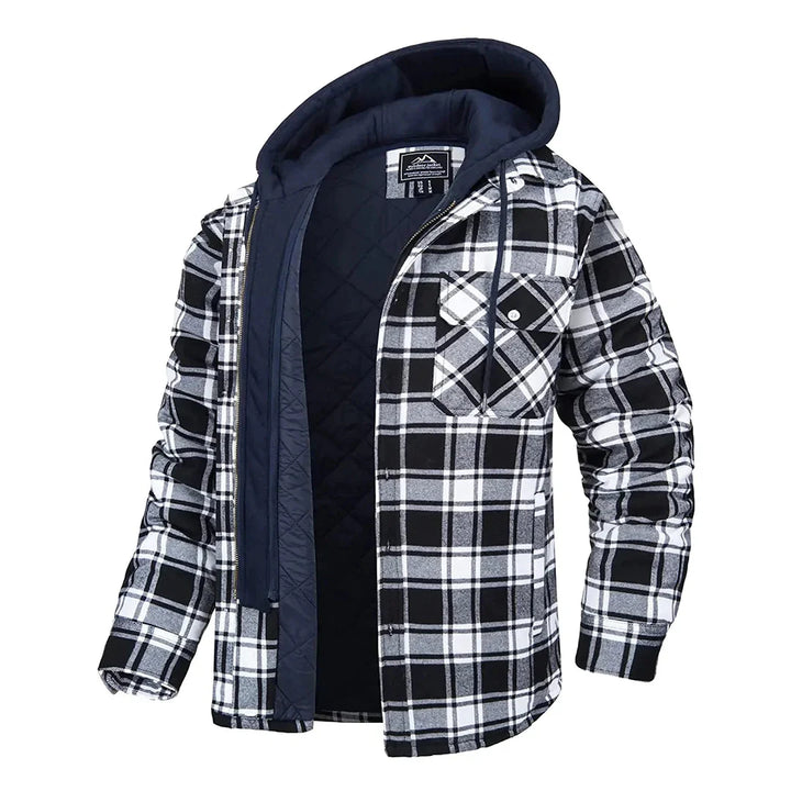 Enzo – Checkered Jacket for Men with Timeless Elegance