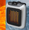 Compact 800 W electric heater with timer