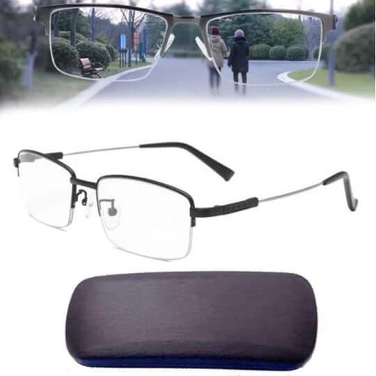 Optivista Smart Progressive Glasses | Automatic Field-of-Vision Adjustment &amp; Blue Light Filter