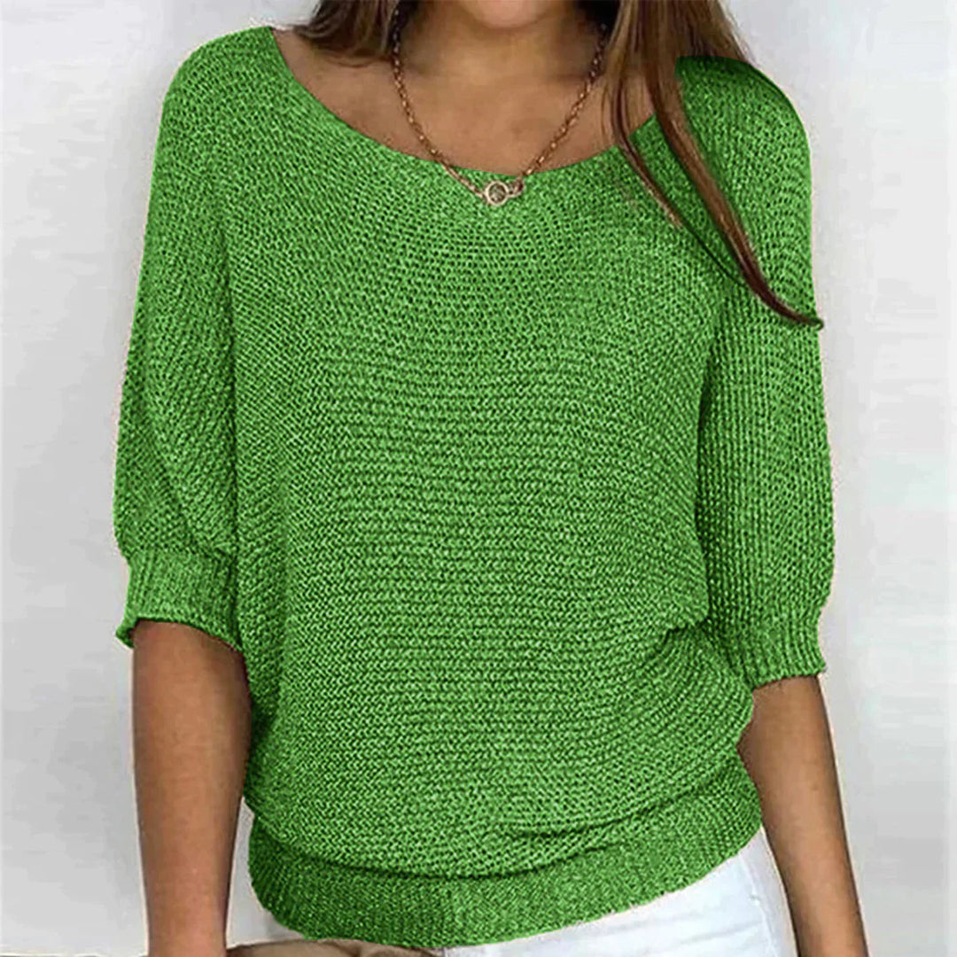 Solid Casual Women's Oversize Sweater Cozy Simplicity for Effortless Everyday Style