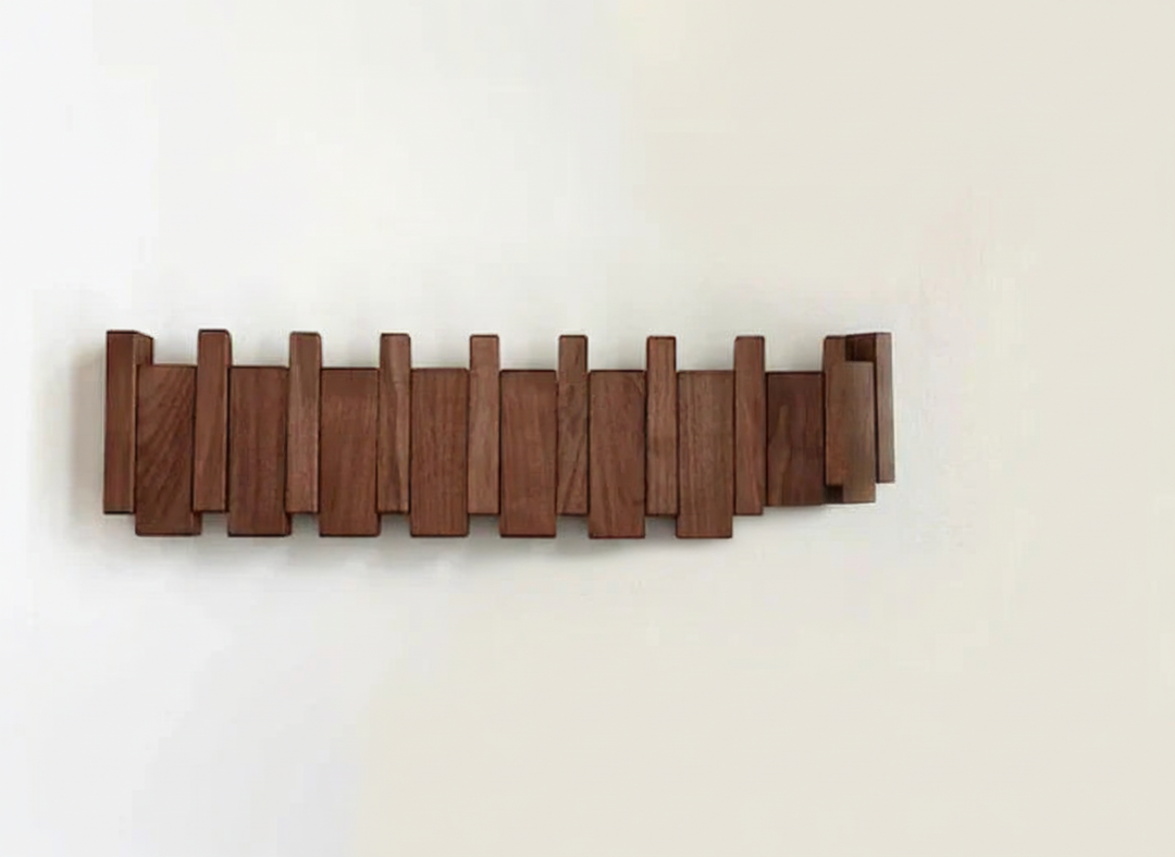 Wooden Hallway Coat Rack - HarmonyHook