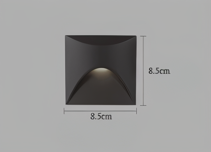 LuminiPath - IP65 Waterproof Wall Light - Indoor and Outdoor Wall Light - LED Wall Light with Motion Sensor