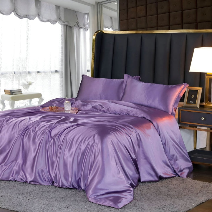SERENISOFT - High-Quality Mulberry Silk Bedding Set