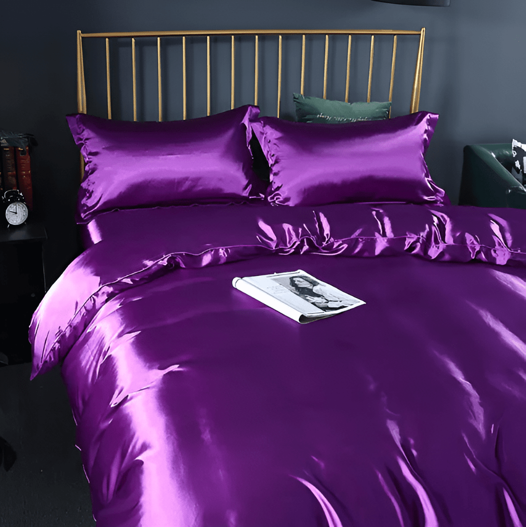 SERENISOFT - High-Quality Mulberry Silk Bedding Set