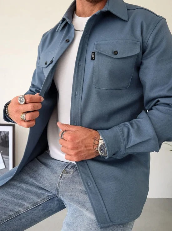 Button-Up Shirt Jacket – Versatile Style for Every Occasion