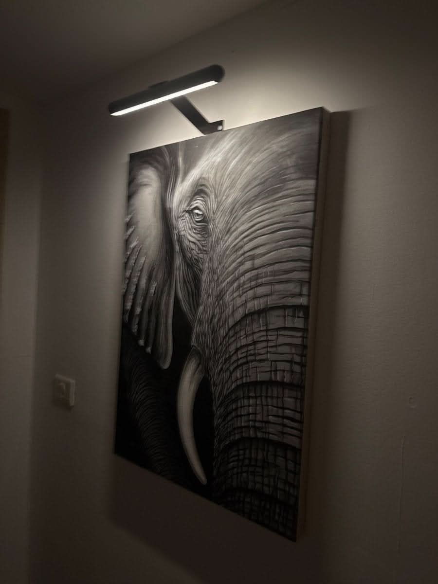LED Wall Lamp | Dimmable Artistic Lighting | Rechargeable Metal Design | ArtGlow