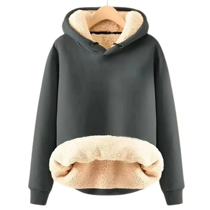 Soft & Warm Women's Hoodie with Cozy Fleece Lining