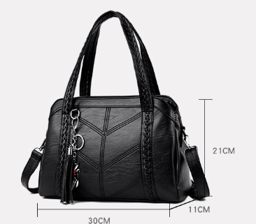 Leather Handbag | Spacious and Well-Organised Tote for Women