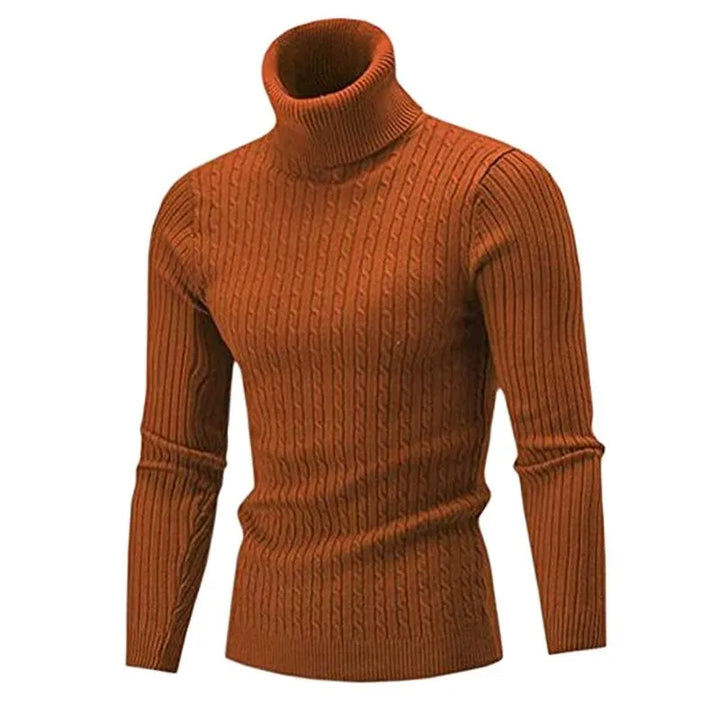 Slim Polo-Neck Jumper | Stylish Knitted Jumper