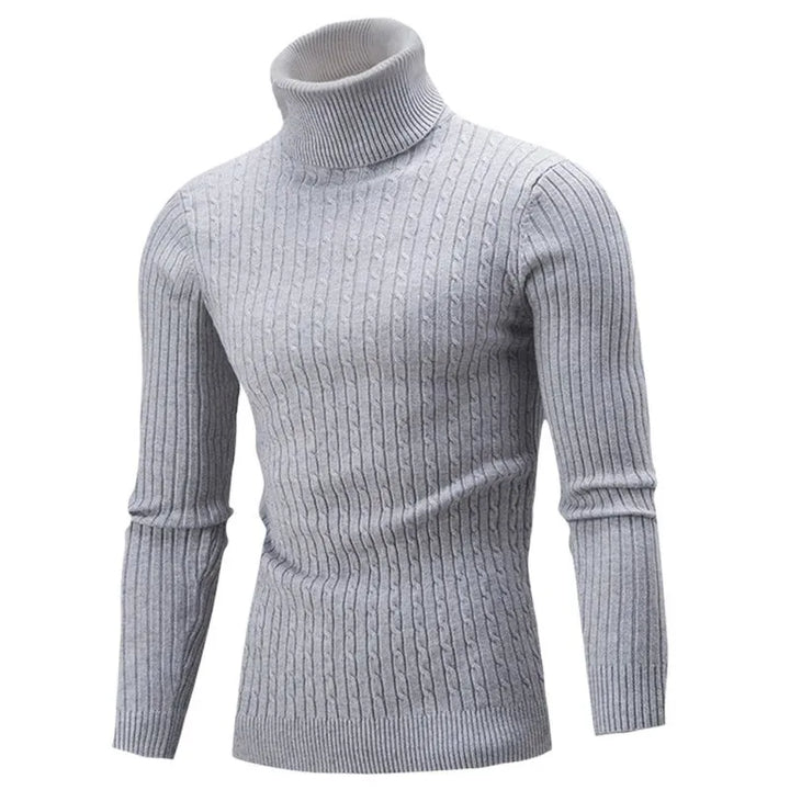 Slim Polo-Neck Jumper | Stylish Knitted Jumper
