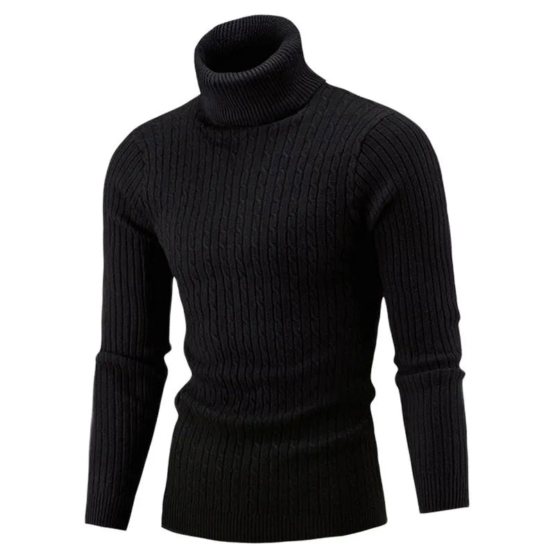 Slim Polo-Neck Jumper | Stylish Knitted Jumper