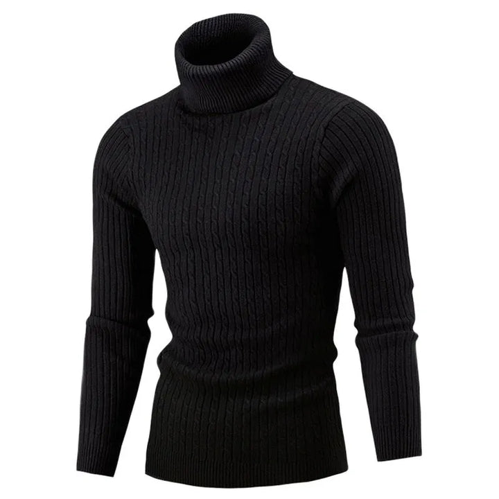 Slim Polo-Neck Jumper | Stylish Knitted Jumper