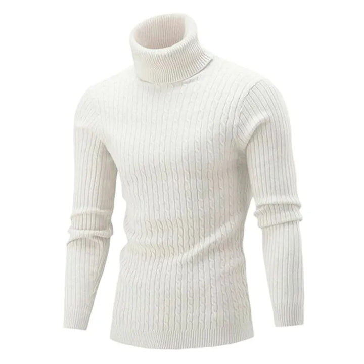 Slim Polo-Neck Jumper | Stylish Knitted Jumper