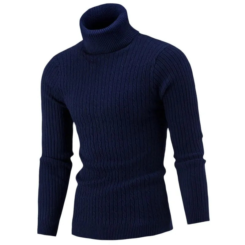 Slim Polo-Neck Jumper | Stylish Knitted Jumper