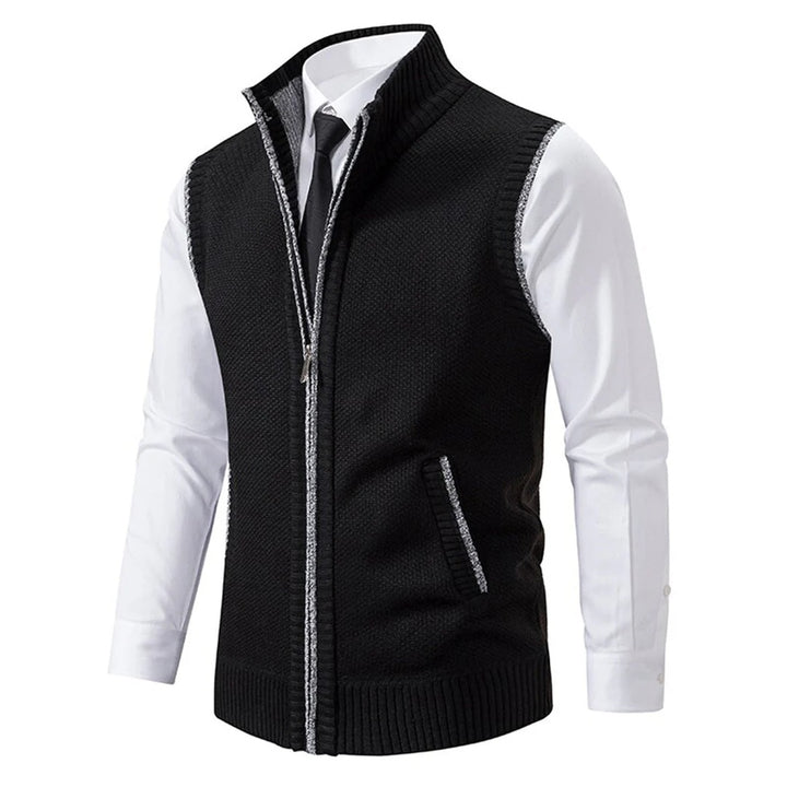 Stylish Men’s Vest — Polished Layer with Refined Details