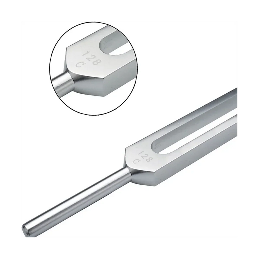 AuraVibe Precision Healing Fork | 128Hz Tuning Fork for Improved Self-Healing and Wellbeing