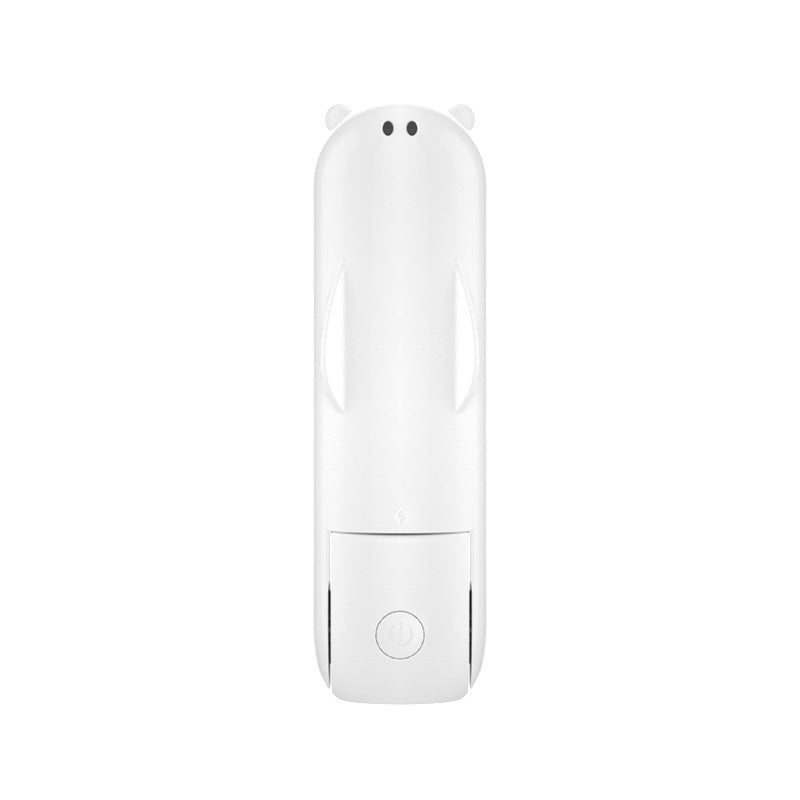 Sweet pocket warmer with animal motif, quickly recharged