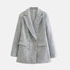 Elegant Tweed Blazer for Women Timeless Sophistication for Every Occasion