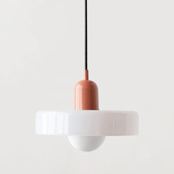 Bauhaus Stained Glass Pendant Lamp