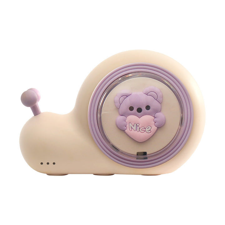 Portable hand warmer in a cute snail design