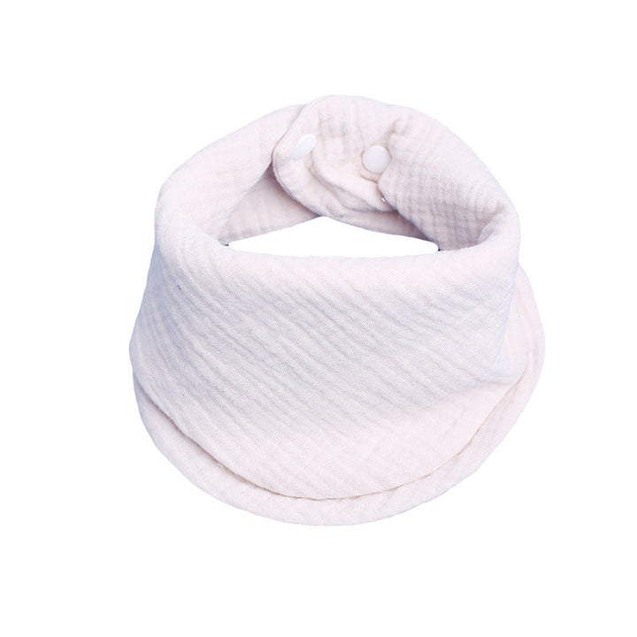 Soft cotton neck warmer with press studs for a good fit
