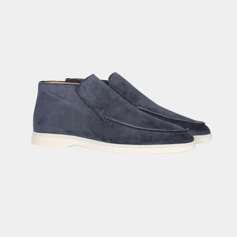 Elegant Calf Suede Men's Loafer Understated Sophistication for Every Occasion