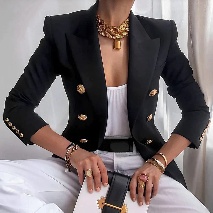 Old School-Inspired Women’s Blazer Classic Tailoring with a Contemporary Twist