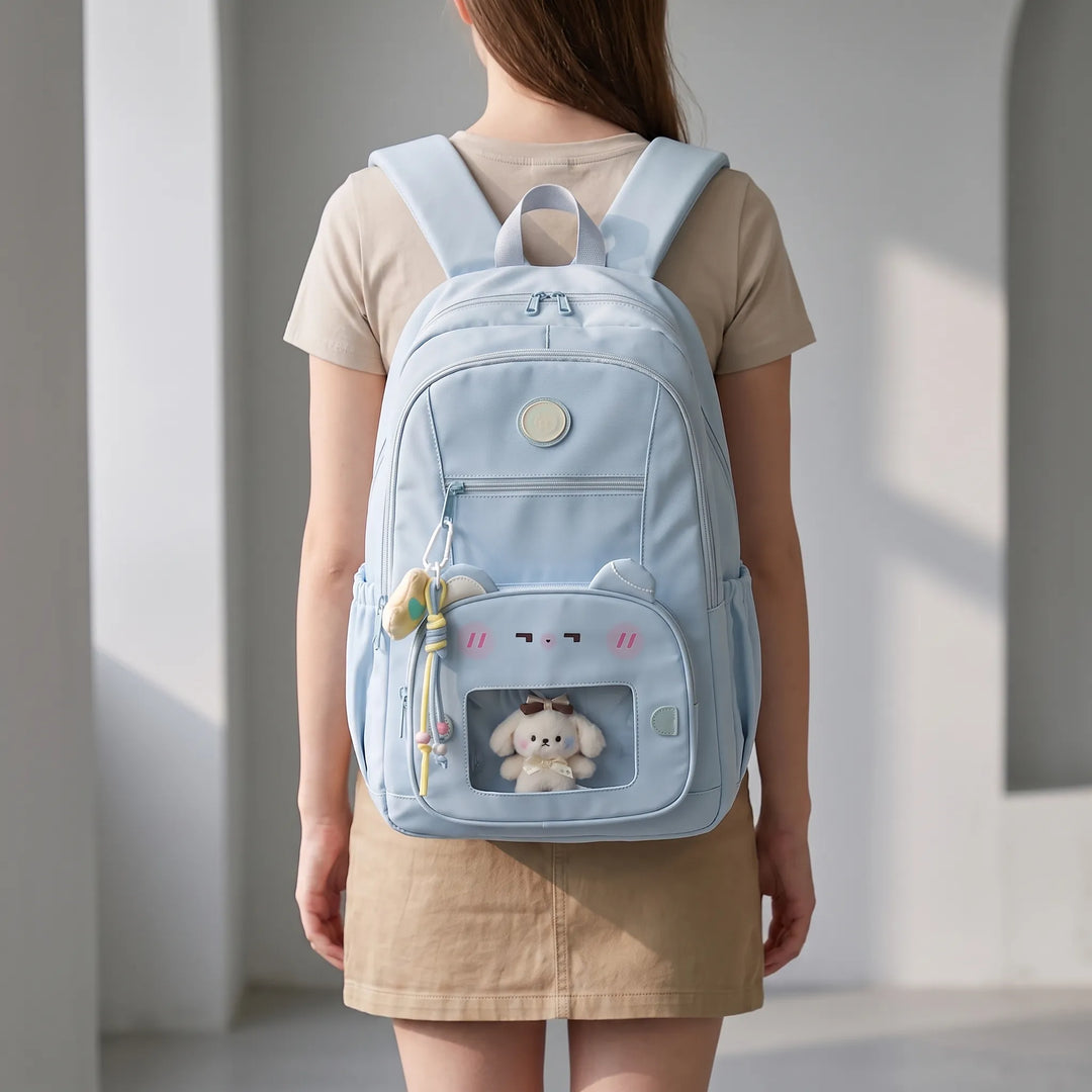Preppy-Style Daypack - VisiTote
