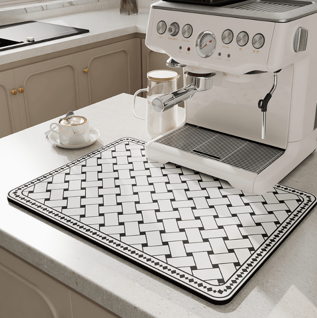 Dish Dryer - Quick-Drying, Highly Absorbent Kitchen Mat