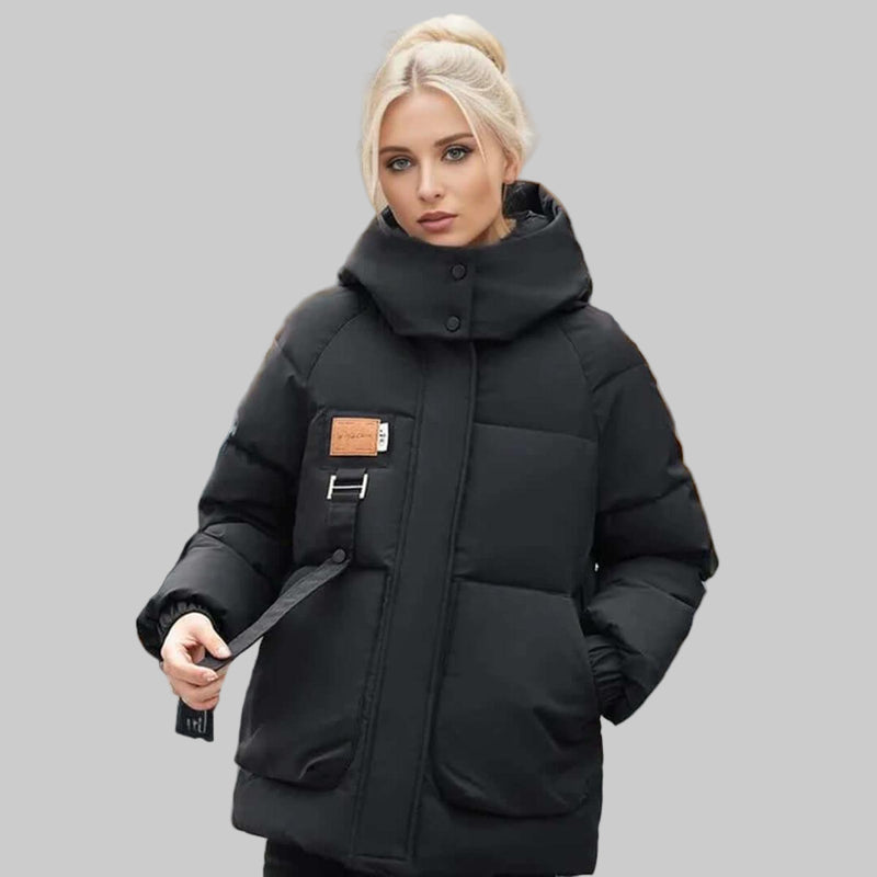 Women’s Quilted Hooded Jacket