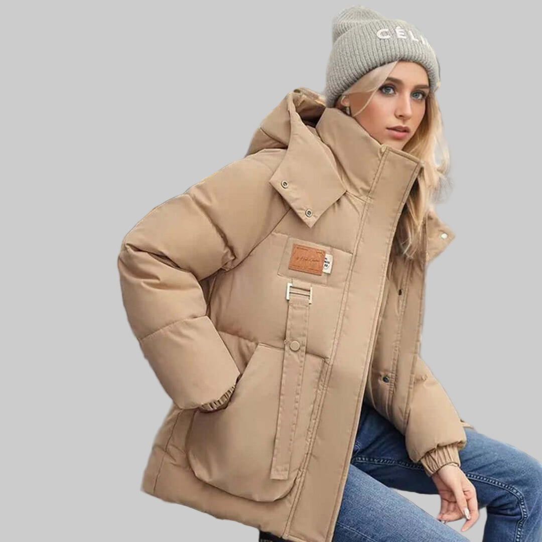 Women’s Quilted Hooded Jacket