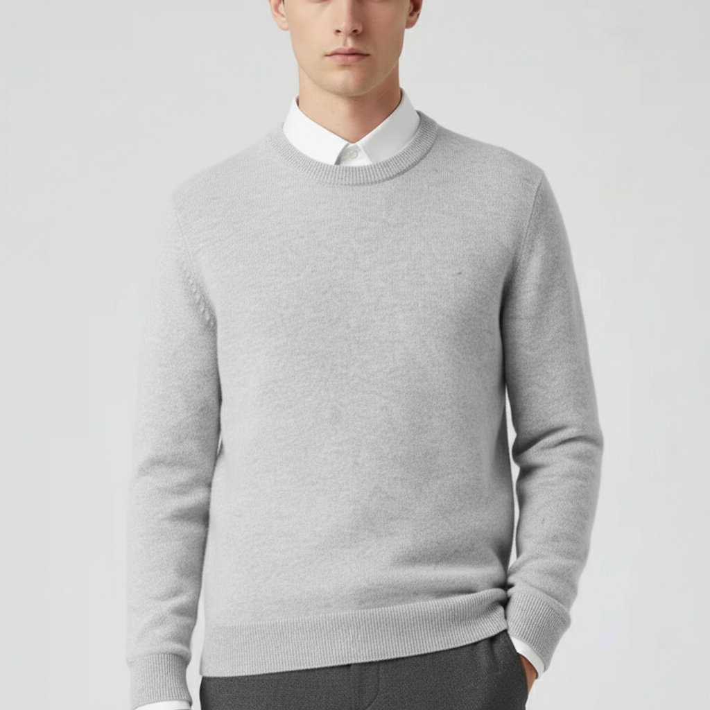Crew-Neck Jumper For Men - Francesco