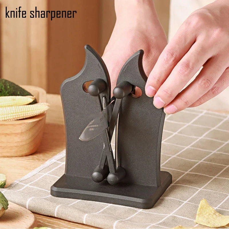 Triple-Action Knife Sharpener - SharpMaster Pro