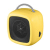 Mini desk heater with PTC ceramic and handle, whisper-quiet
