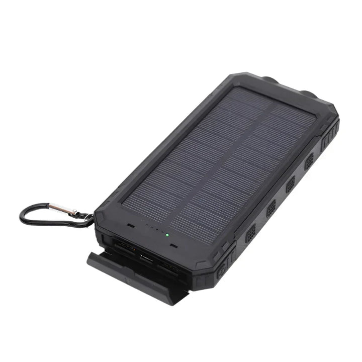 Solar-Powered Power Bank with Torch – SolarCharge Pro