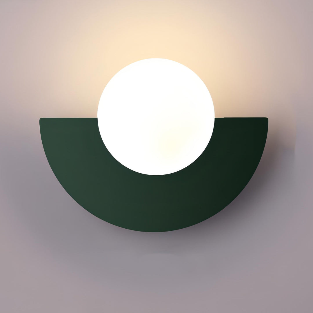 Nordic Semi-Circular Wall Lamp