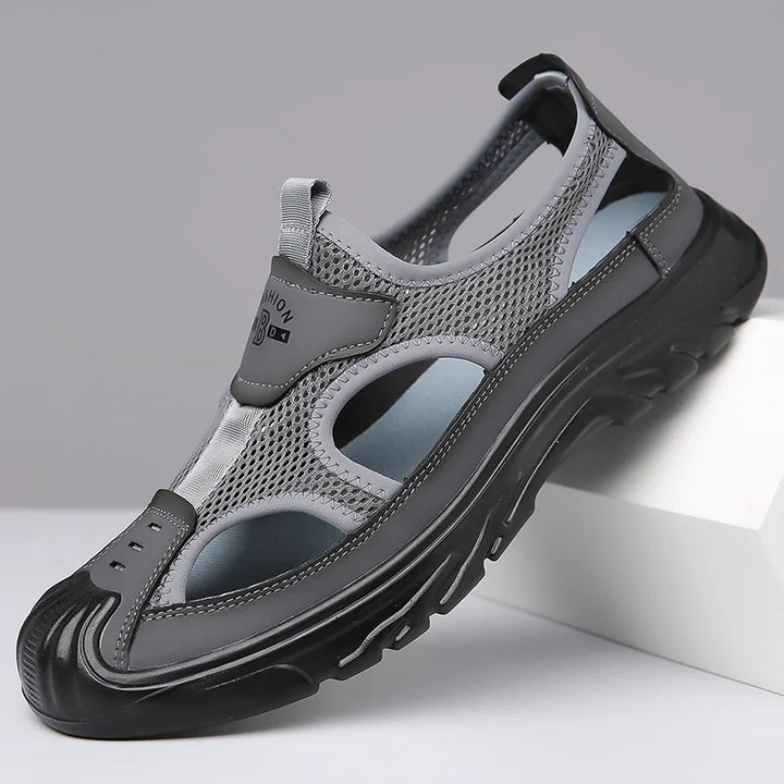 Breathable & Stylish Men's Mesh Sandals – Leon