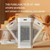 Ceramic PTC heater with night light and quiet operation