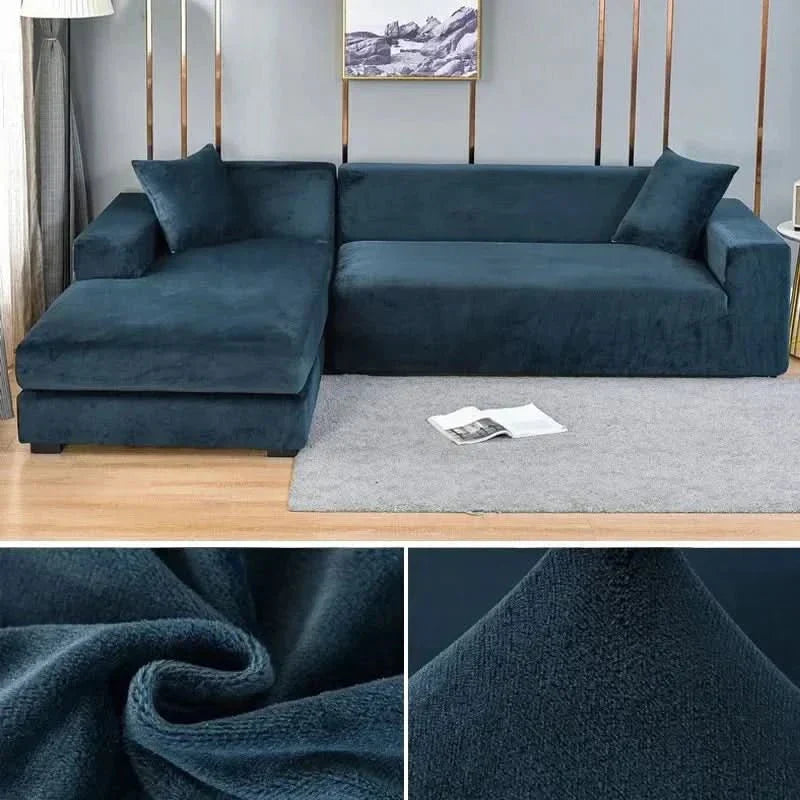 SamtLux Sofa Protector – Stretchy & Luxurious for Any Living Room