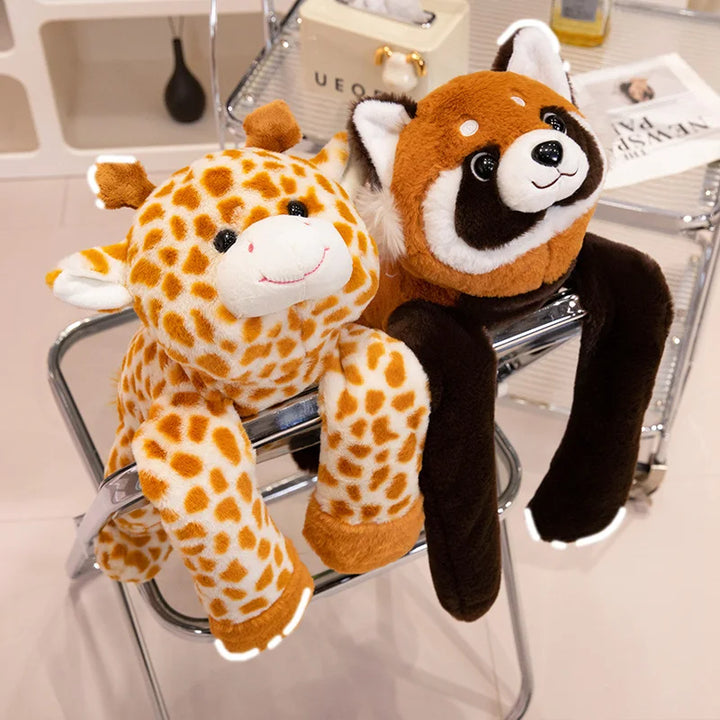 Long-Armed Cuddle Animal Toy – Soft, Snuggly and Versatile